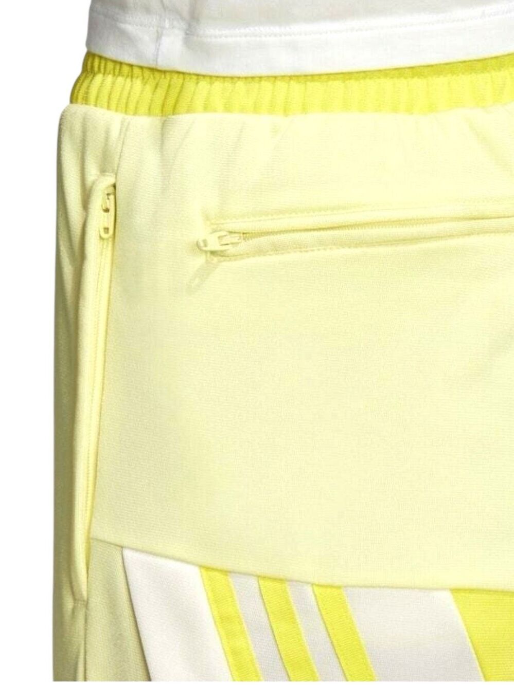 Adidas x Daniëlle Cathari Wide Leg Deconstructed Patchwork Track Pants Yellow 3X - Picture 15 of 16